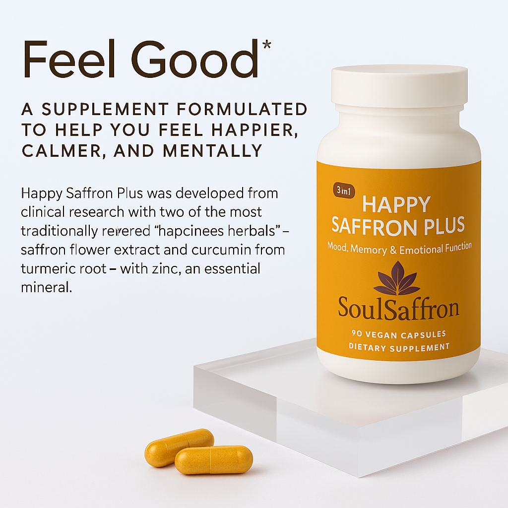 🌿 SoulSaffron™ — Emotional Balance from Nature’s Gold