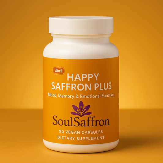 🌿 SoulSaffron™ — Emotional Balance from Nature’s Gold